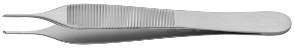 RU 4135-82 / Fadenpinzette Adson, 1x2Z. 12,0 cm