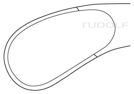 RU 5601-27 / Pinza Sgorbia Stille-Luer , Curva