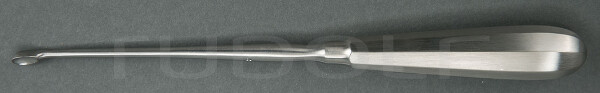 RU 7282-02 / Cucchiaio Uterino Simon, Fig. 2 Tagliente, Rigido, 25cm