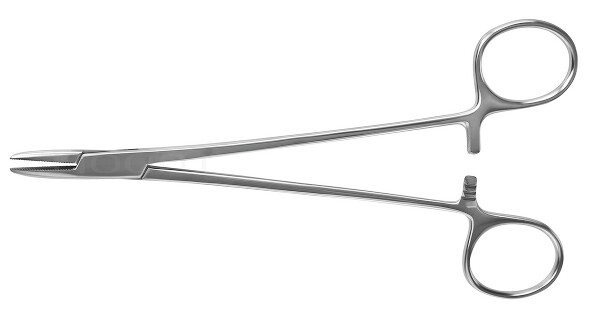 RU 5928-18 / Needle Holder Brown, Str. 18cm