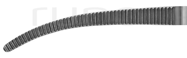 RU 3275-18 / Pince Hémostat. Crafoord, Courbée, 18 cm 18,0 cm