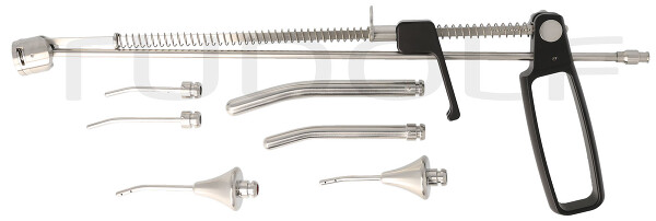 HY500-100 / Uterus Manipulator Compl. W. 6 Adaptors F. Fixation, Elevation A. W.a. F.pertubation
