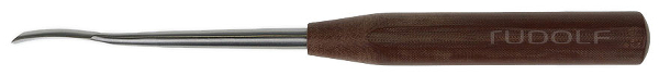 RU 5410-03 / Raspatorium, Gebogen, Scharf, 6 mm, 18,5 cm
