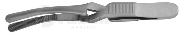 RU 3146-02 / Pinza Bulldog Johns Hopkins, Curva 47 mm