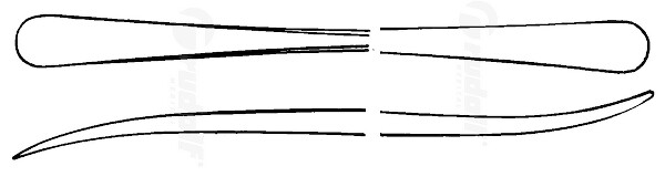 RU 6351-02 / Dissector, Blunt/Sharp 22 cm - 8 3/4"