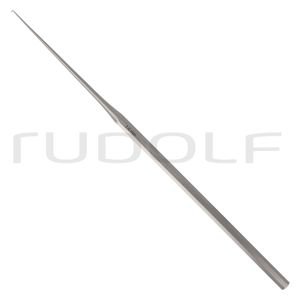 RU 7907-06/10 / Ohr-Häkchen, Scharf, 1 mm, 16 cm