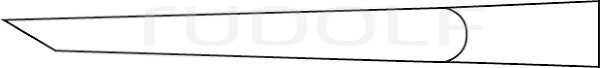 RU 5302-10 / Flachmeissel, Gerade, 10 mm, 13,5 cm