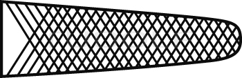 RU 5927-14 / Nadelhalter Hegar-Baumgartner, ger. 14cm
