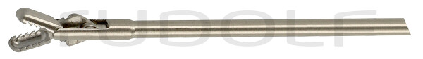 RF245-403 / Pe-Zange, Halbstarr, Oval, Gez., Doppelbew. 5 Charr./1,6 mm, NL 400 mm