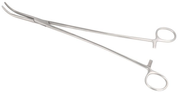 RU 3299-08 / Ligature Forceps Overholt, Fine, Fig. 0 29,5 cm, 11 1/2"