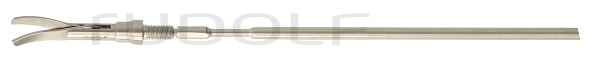 RS000-682 / Insert Ciseaux Metzenbaum, Standard Crbé Gauche,À Act. Double, Slimline, Ø 5mm
