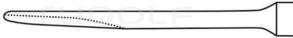 RU 5305-44 / Sgorbia Lucas, 4 mm, 16 cm - 6 1/4"