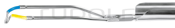 RC240-225 / Elettrodo Bipolare A Coltello. Collins 24Ch, Giallo-Blu