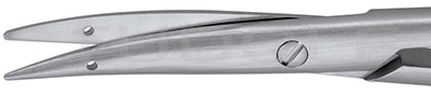 RU 2526-11 / Ligature Scissors Littler, W. Eye F. Suture Cvd., 11,5 cm -4 1/2"