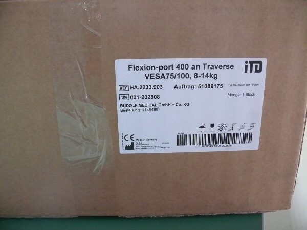 IM403-002 / Chariot Version Haut De Gamme Bras Pivotable P. Moniteur, Paroi Arrière Support Pour Tête De Caméra