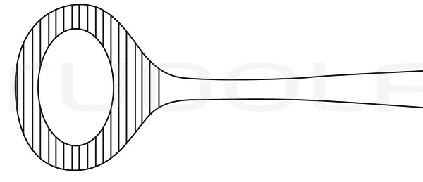 RU 3155-16 / Pinza Emostatica Collin 15,5 cm