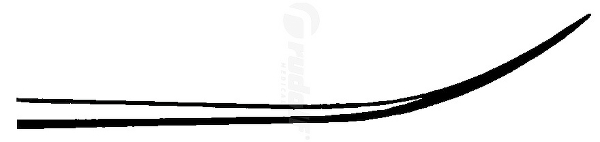 RU 7907-16/01 / Micro Needle Barbara, Curved, Sharp, 16 cm - 6 1/4"