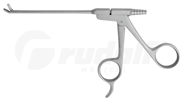 RU 8089-01 / Biopsie- und Fasszange mit Absaugkanal, 30° Aufgebogen, Maulbreite 8,5 x 4 mm,