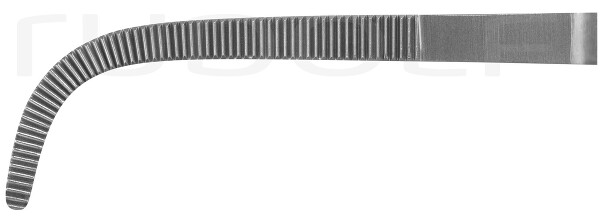 RU 3350-22 / Ligature Fcps Mixter, Fine, Cvd. 22 cm, 8,75"